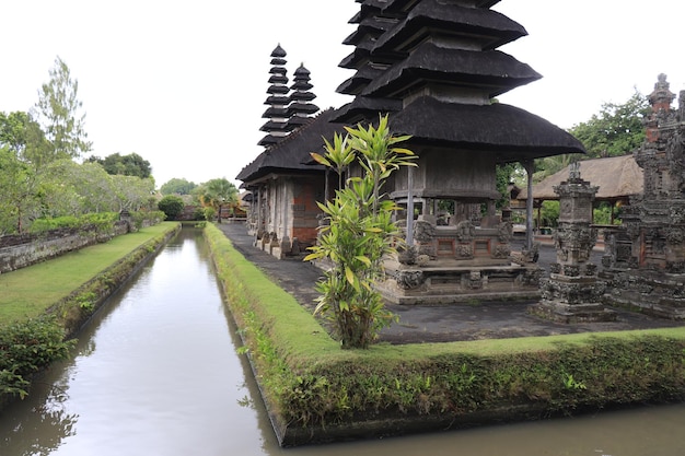 Een prachtig uitzicht op de Taman Ayun-tempel op Bali, Indonesië?