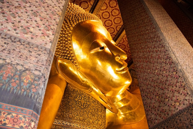 Een prachtig uitzicht op de Wat Pho-tempel in Bangkok Thailand