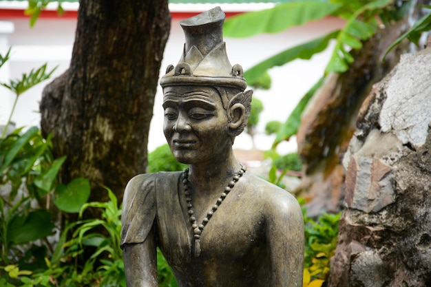 Een prachtig uitzicht op de Wat Pho-tempel in Bangkok Thailand