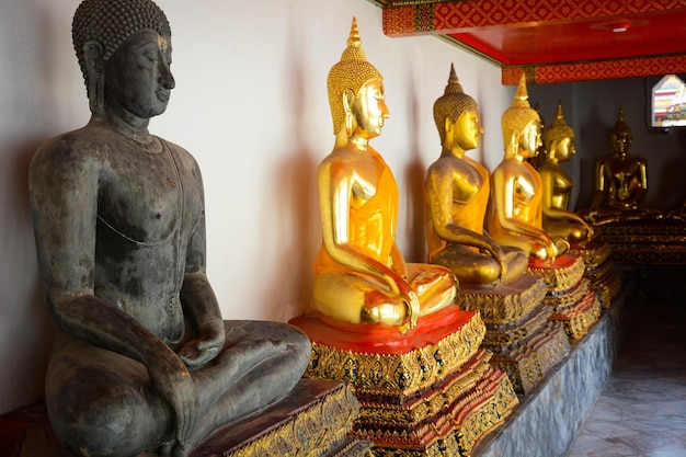 Een prachtig uitzicht op de Wat Pho-tempel in Bangkok Thailand