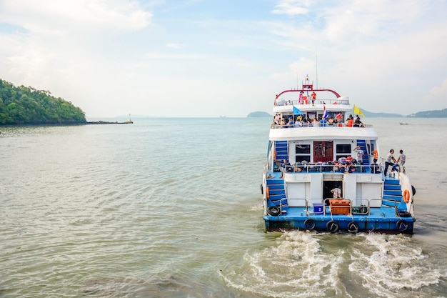 Een prachtig uitzicht op het eiland Phi Phi in Thailand