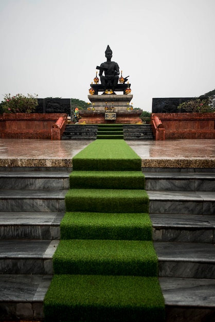 Een prachtig uitzicht op Sukhothai in Thailand