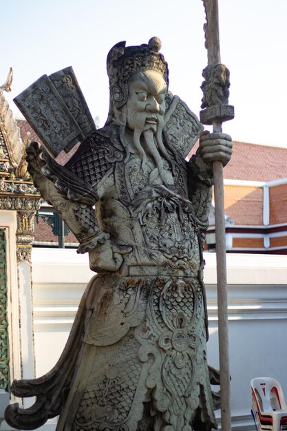 Een prachtig uitzicht op Wat Pho, de liggende Boeddha-tempel in Bangkok Thailand