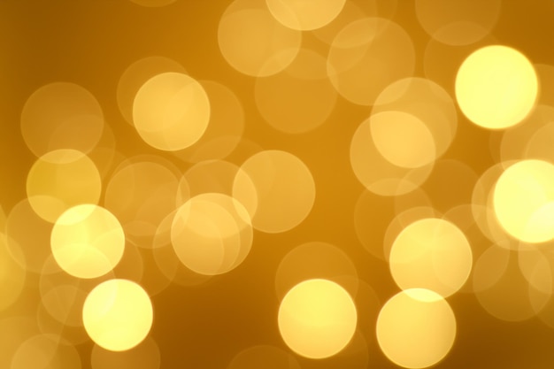 Een prachtige achtergrond met gouden bokehgradiëring voor premium digitale creaties