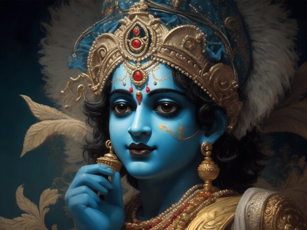 Een prachtige Krishna