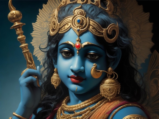 Een prachtige Krishna