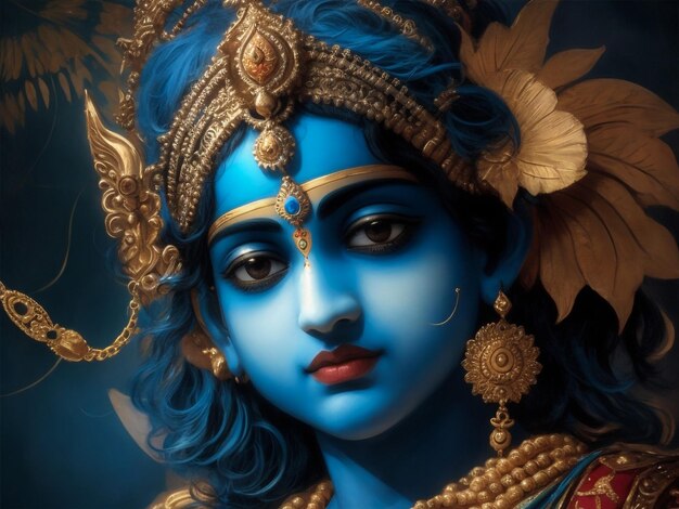 Een prachtige Krishna