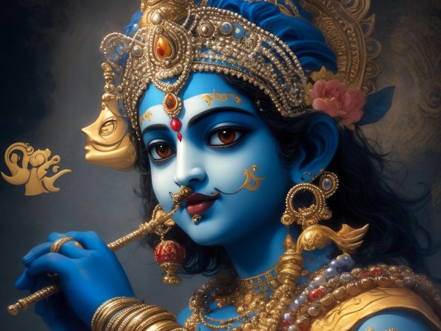 Een prachtige Krishna