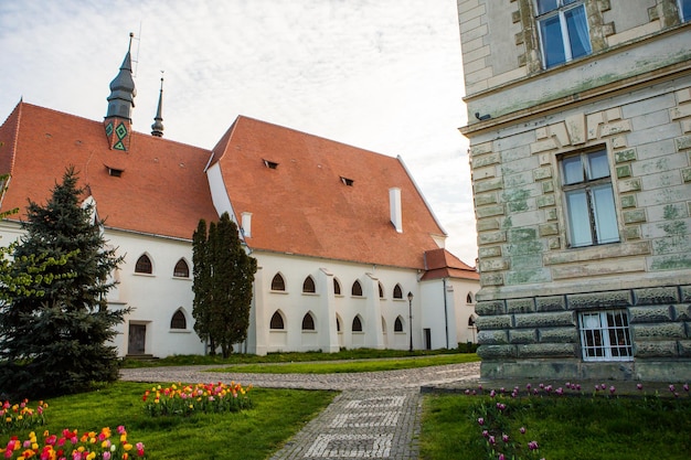 Een prachtige middeleeuwse citadelstad Sighisoara in het hart van Roemenië Transsylvanië reizen