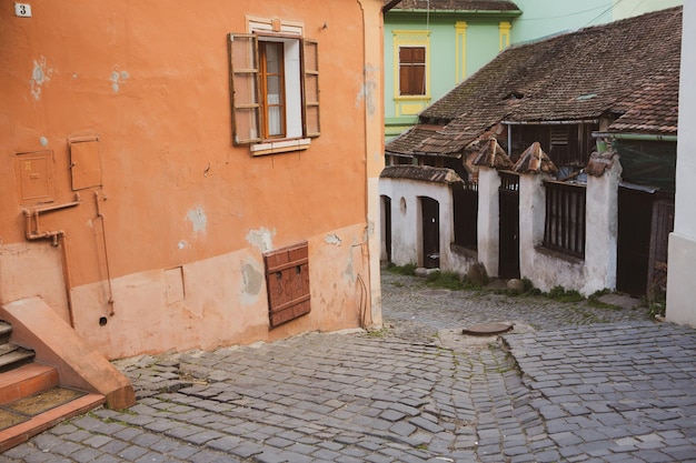 Een prachtige middeleeuwse citadelstad Sighisoara in het hart van Roemenië, Transsylvanië