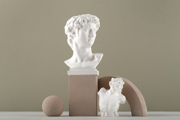 Een prachtige Romeinse beeldhouwkunst.