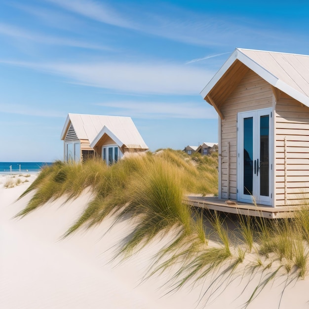 een prachtige strandhut