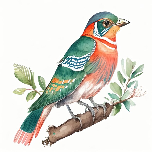 een prachtige trogon