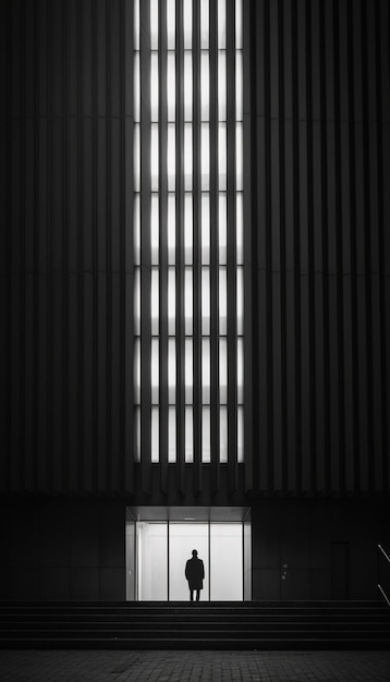 Een raam in een donkere kamer waar het licht doorheen valt.