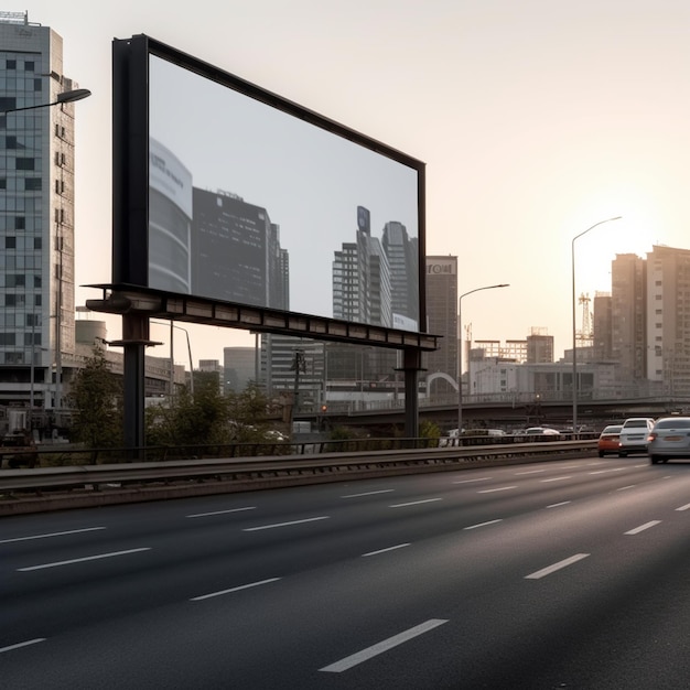 Een reclamebord waarop staat "ik ben een".