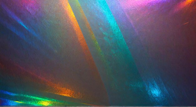 een regenboog gekleurd glas wordt getoond in een close-up view