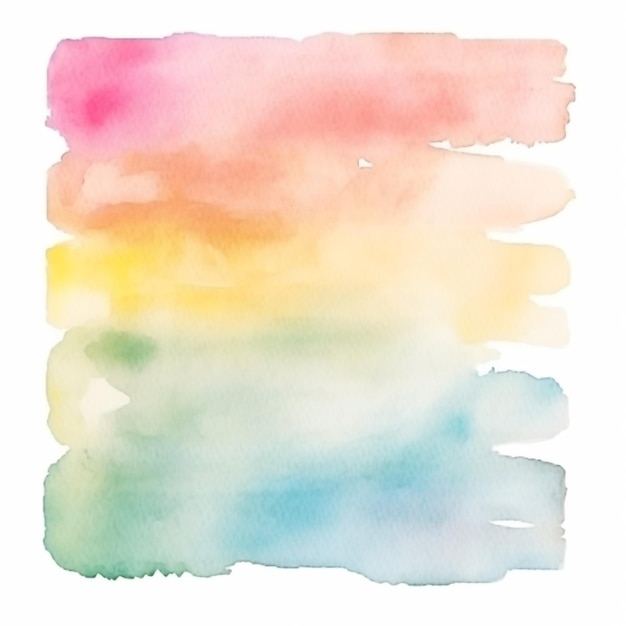 Een regenboogkleurige achtergrond met een witte achtergrond.