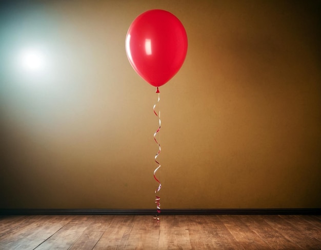 een rode ballon
