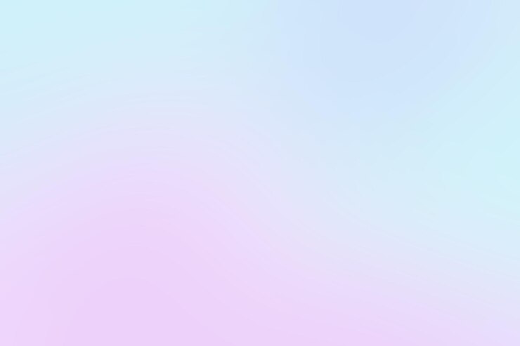 Foto een roze en blauwe hemel met een regenboog gekleurde achtergrond