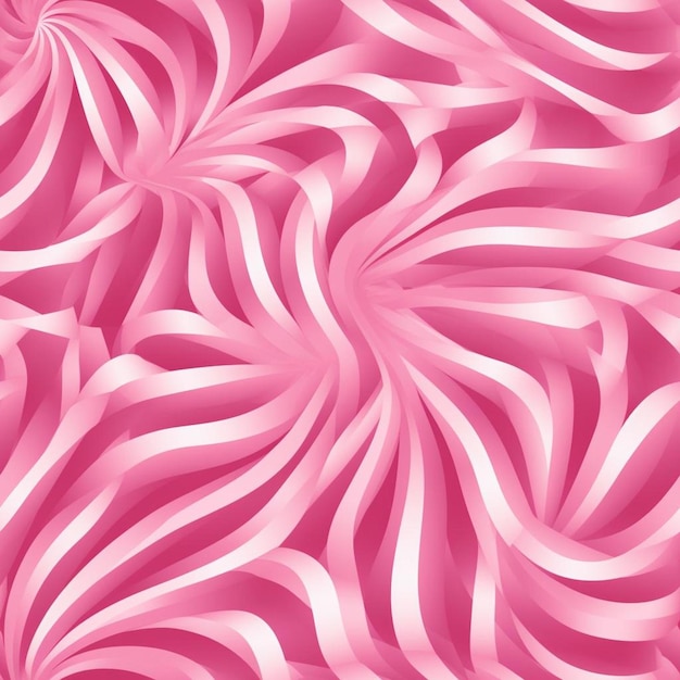 Foto een roze en wit patroon met een roze en wit gestreept patroon.