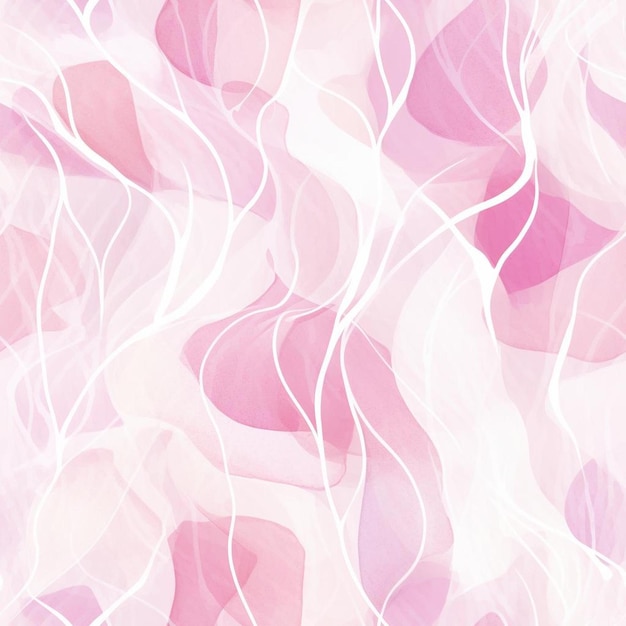 Een roze en witte abstracte achtergrond met een roze en wit patroon.