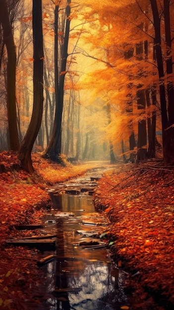 een schilderachtig pad dat door een bos slingert