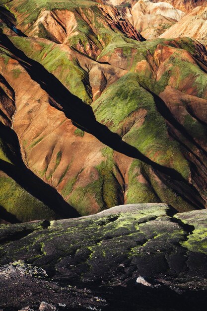 Foto een schilderachtig uitzicht op de boomberg