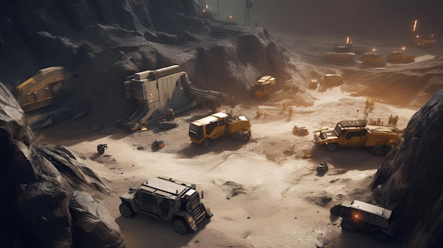Een screenshot van een spel genaamd de voertuigen van het spel.