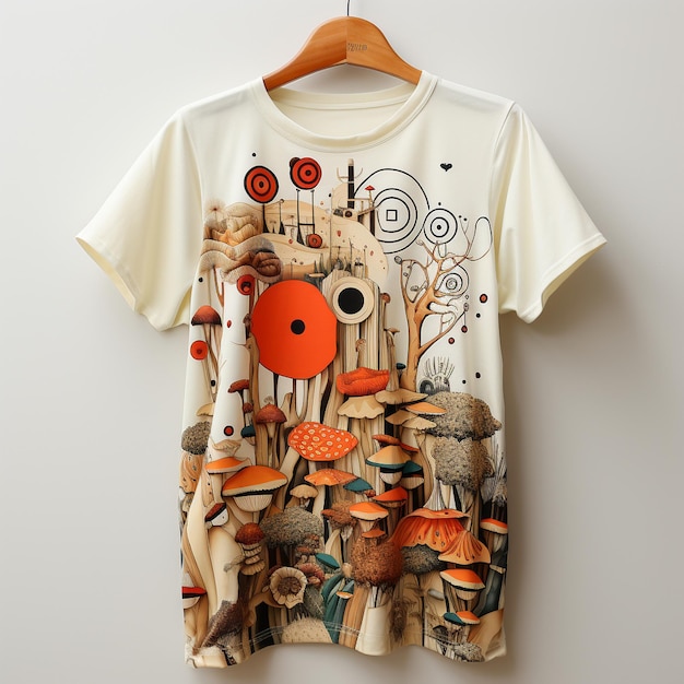 een shirt met het woord kunst erop