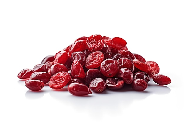 Een stapel cranberries.