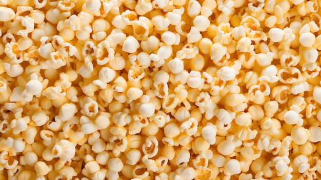 een stapel popcorn