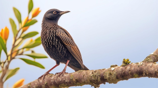 een sterretje op de boom in de lente