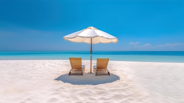 Een strand bij of nabij het hotel