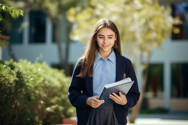 Foto een student.