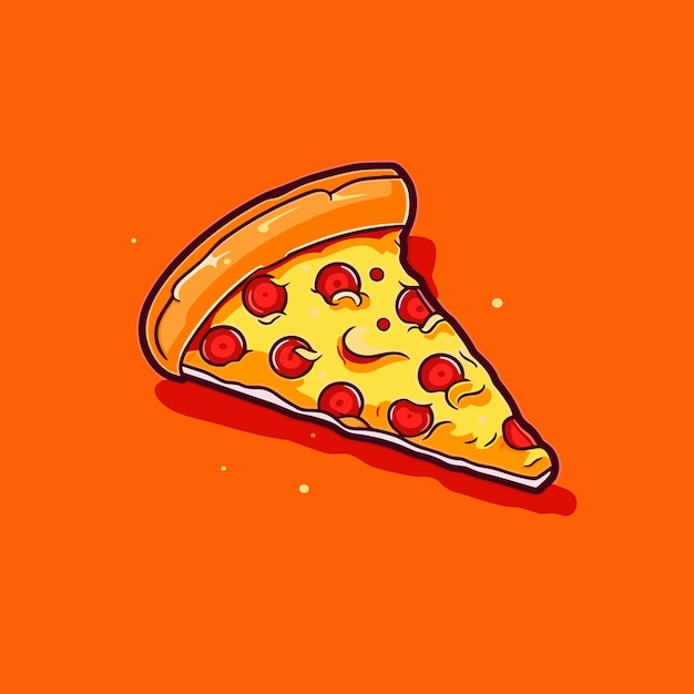 Foto een stuk pizza met rode bessen erop