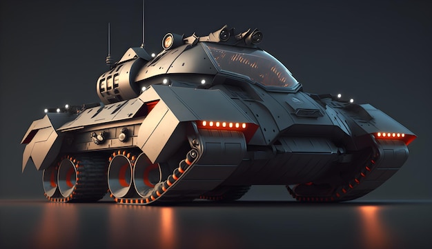 Een tank uit de movie star wars