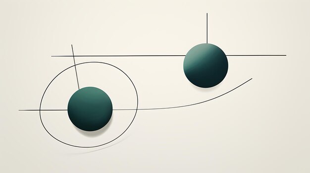 een tekening van een bol met lijnen en lijnen erop