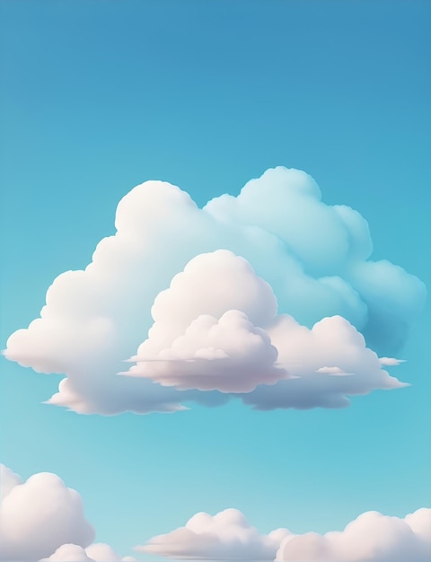 een tekening van een wolk met het woordwolk erop