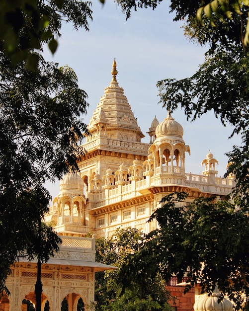 Een tempel in de stad Udaipur