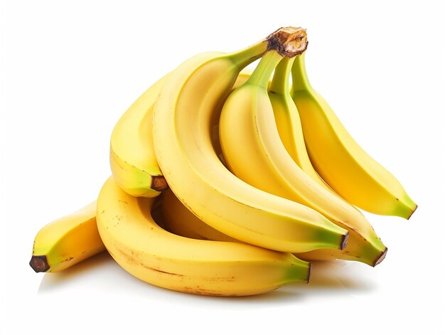 een tros bananen met het woord "erop"