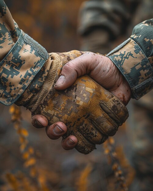 Een verhalen evenement aanbieden Veteranen behang