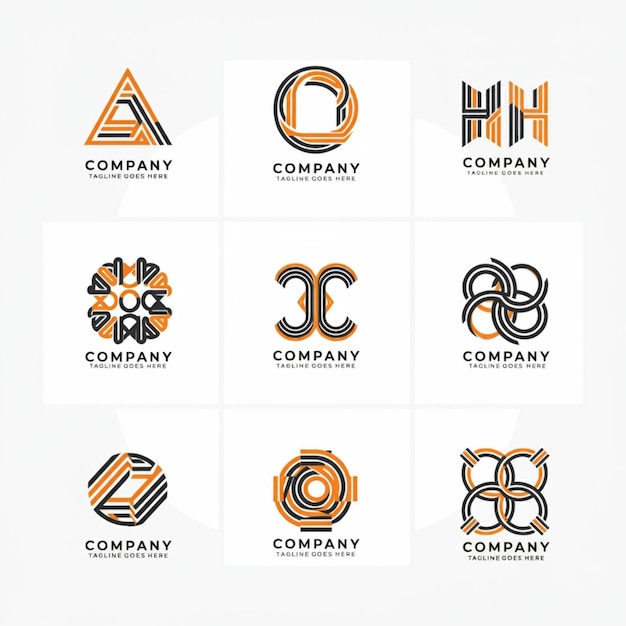 een verzameling logo's voor bedrijf bedrijf bedrijf en bedrijf