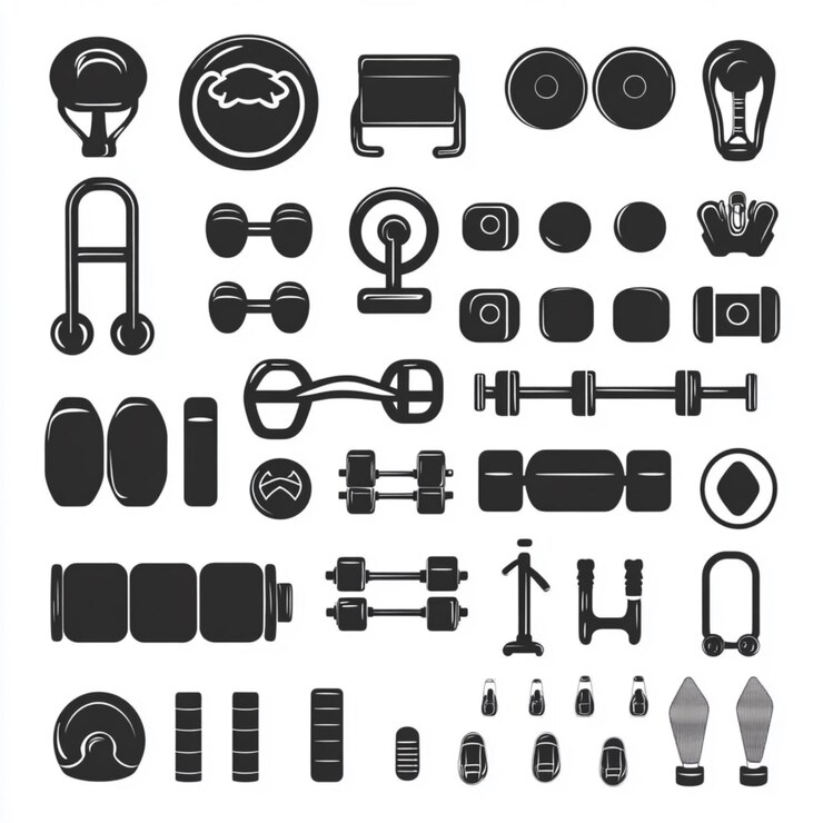 Foto een verzameling van verschillende items, waaronder een doos met het woord s erop