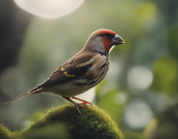 een vingervogel in de jungle