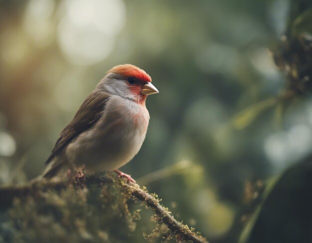 een vingervogel in de jungle