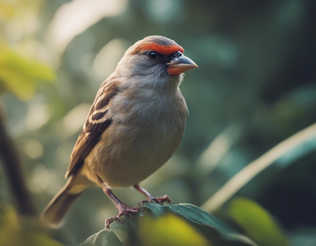 een vingervogel in de jungle