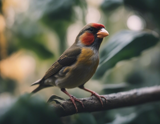 een vingervogel in de jungle