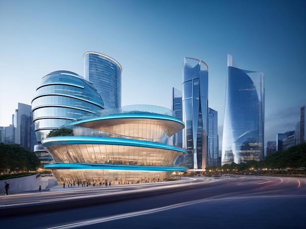Een visionair architectonisch wonder in het hart van de metropool