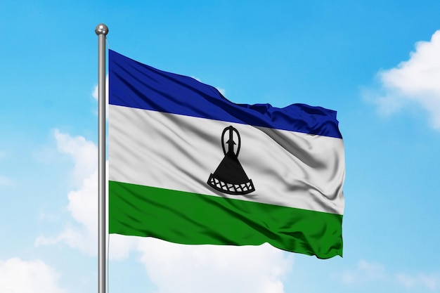 Een vlag van de zwarte kilimanjaro