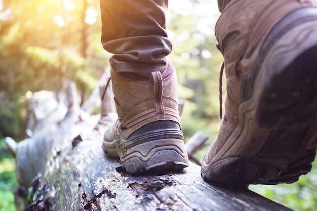 Een wandelschoenen